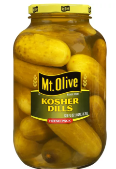 MT. OLIVE  'Kosher Dills' Pickles, Gurken 3780 ml